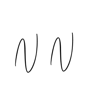 This is the best signature style for the N N name. Also you like these signature font (Allison_Script). Mix name signature. N N signature style 2 images and pictures png