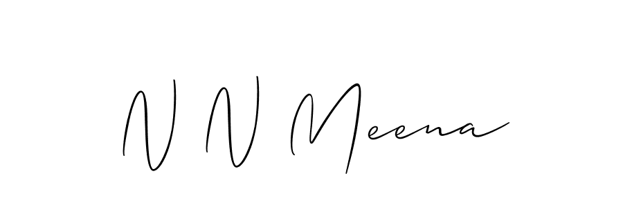 See photos of N N Meena official signature by Spectra . Check more albums & portfolios. Read reviews & check more about Allison_Script font. N N Meena signature style 2 images and pictures png