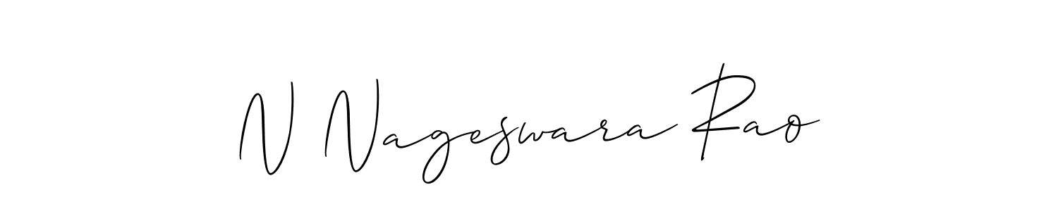 How to Draw N Nageswara Rao signature style? Allison_Script is a latest design signature styles for name N Nageswara Rao. N Nageswara Rao signature style 2 images and pictures png