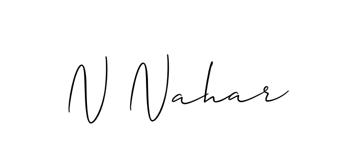 This is the best signature style for the N Nahar name. Also you like these signature font (Allison_Script). Mix name signature. N Nahar signature style 2 images and pictures png