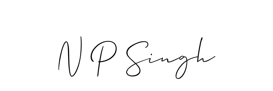 Here are the top 10 professional signature styles for the name N P Singh. These are the best autograph styles you can use for your name. N P Singh signature style 2 images and pictures png