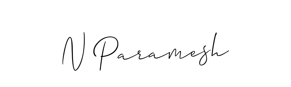 How to Draw N Paramesh signature style? Allison_Script is a latest design signature styles for name N Paramesh. N Paramesh signature style 2 images and pictures png