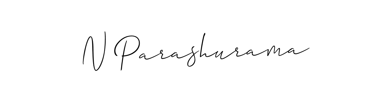 N Parashurama stylish signature style. Best Handwritten Sign (Allison_Script) for my name. Handwritten Signature Collection Ideas for my name N Parashurama. N Parashurama signature style 2 images and pictures png