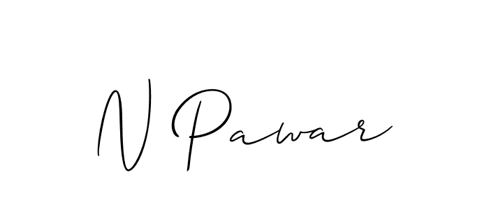 This is the best signature style for the N Pawar name. Also you like these signature font (Allison_Script). Mix name signature. N Pawar signature style 2 images and pictures png