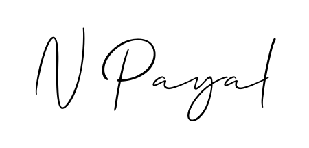 Use a signature maker to create a handwritten signature online. With this signature software, you can design (Allison_Script) your own signature for name N Payal. N Payal signature style 2 images and pictures png