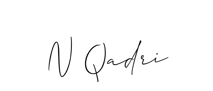 Here are the top 10 professional signature styles for the name N Qadri. These are the best autograph styles you can use for your name. N Qadri signature style 2 images and pictures png