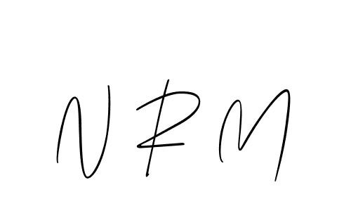 Similarly Allison_Script is the best handwritten signature design. Signature creator online .You can use it as an online autograph creator for name N R M. N R M signature style 2 images and pictures png