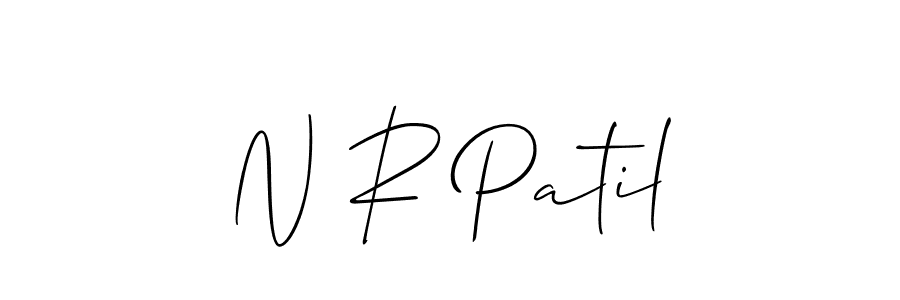 Best and Professional Signature Style for N R Patil. Allison_Script Best Signature Style Collection. N R Patil signature style 2 images and pictures png