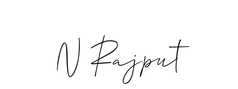 Once you've used our free online signature maker to create your best signature Allison_Script style, it's time to enjoy all of the benefits that N Rajput name signing documents. N Rajput signature style 2 images and pictures png