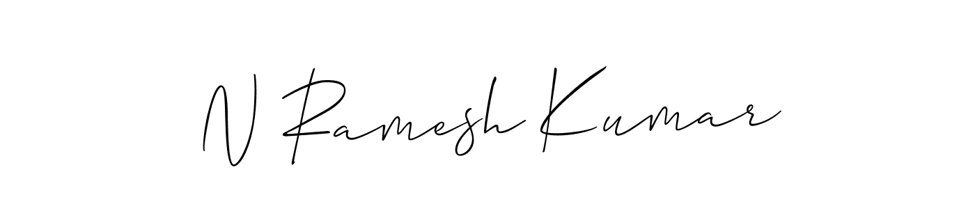 You can use this online signature creator to create a handwritten signature for the name N Ramesh Kumar. This is the best online autograph maker. N Ramesh Kumar signature style 2 images and pictures png