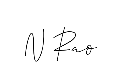 This is the best signature style for the N Rao name. Also you like these signature font (Allison_Script). Mix name signature. N Rao signature style 2 images and pictures png