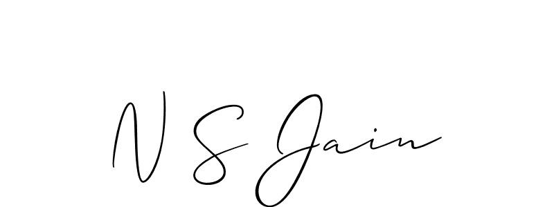 Once you've used our free online signature maker to create your best signature Allison_Script style, it's time to enjoy all of the benefits that N S Jain name signing documents. N S Jain signature style 2 images and pictures png