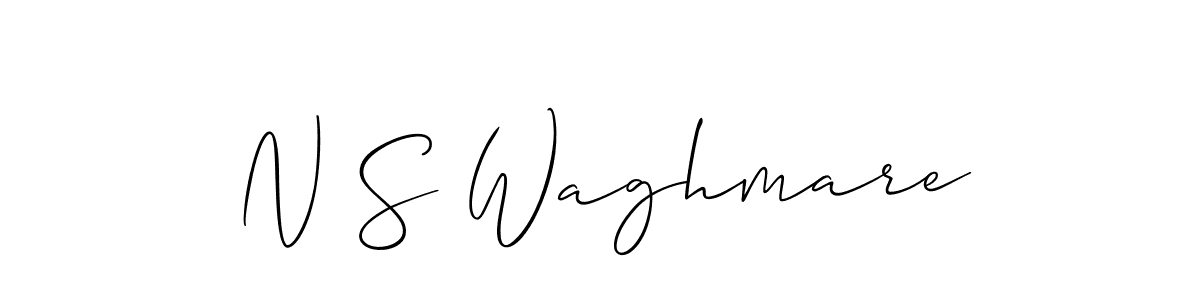Similarly Allison_Script is the best handwritten signature design. Signature creator online .You can use it as an online autograph creator for name N S Waghmare. N S Waghmare signature style 2 images and pictures png