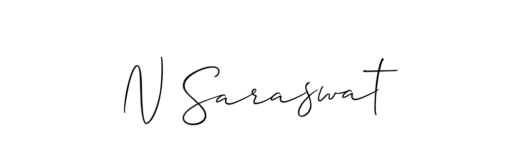 Once you've used our free online signature maker to create your best signature Allison_Script style, it's time to enjoy all of the benefits that N Saraswat name signing documents. N Saraswat signature style 2 images and pictures png