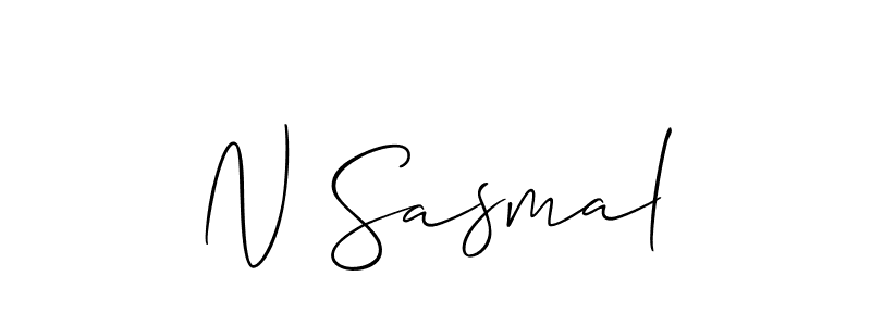 Check out images of Autograph of N Sasmal name. Actor N Sasmal Signature Style. Allison_Script is a professional sign style online. N Sasmal signature style 2 images and pictures png