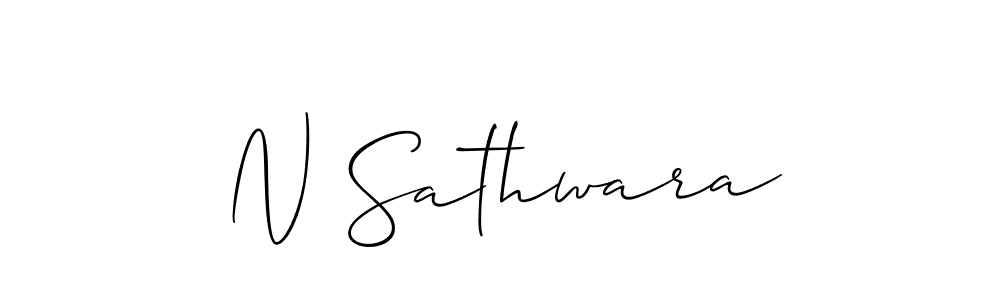 Similarly Allison_Script is the best handwritten signature design. Signature creator online .You can use it as an online autograph creator for name N Sathwara. N Sathwara signature style 2 images and pictures png