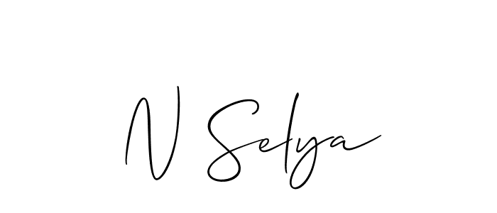 You can use this online signature creator to create a handwritten signature for the name N Selya. This is the best online autograph maker. N Selya signature style 2 images and pictures png