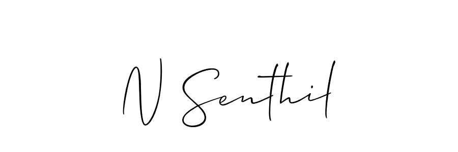 You can use this online signature creator to create a handwritten signature for the name N Senthil. This is the best online autograph maker. N Senthil signature style 2 images and pictures png