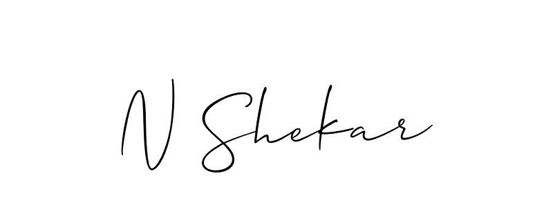 Check out images of Autograph of N Shekar name. Actor N Shekar Signature Style. Allison_Script is a professional sign style online. N Shekar signature style 2 images and pictures png