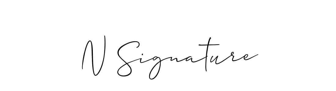 Make a beautiful signature design for name N Signature. Use this online signature maker to create a handwritten signature for free. N Signature signature style 2 images and pictures png