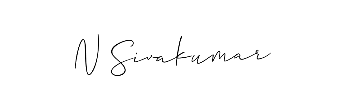 This is the best signature style for the N Sivakumar name. Also you like these signature font (Allison_Script). Mix name signature. N Sivakumar signature style 2 images and pictures png