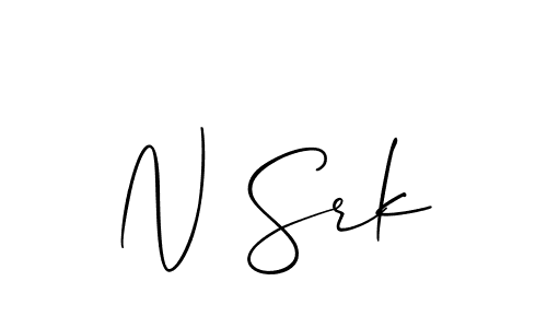 Check out images of Autograph of N Srk name. Actor N Srk Signature Style. Allison_Script is a professional sign style online. N Srk signature style 2 images and pictures png