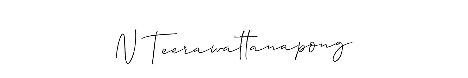 See photos of N Teerawattanapong official signature by Spectra . Check more albums & portfolios. Read reviews & check more about Allison_Script font. N Teerawattanapong signature style 2 images and pictures png