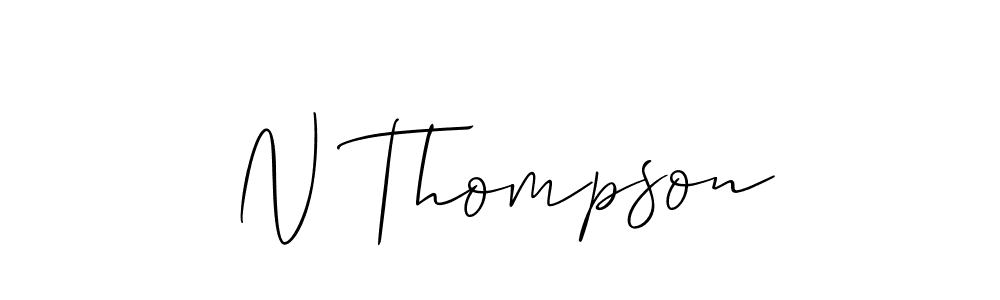 You can use this online signature creator to create a handwritten signature for the name N Thompson. This is the best online autograph maker. N Thompson signature style 2 images and pictures png