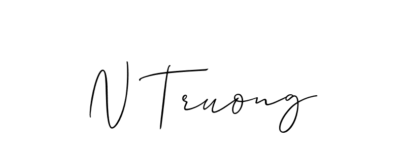 This is the best signature style for the N Truong name. Also you like these signature font (Allison_Script). Mix name signature. N Truong signature style 2 images and pictures png