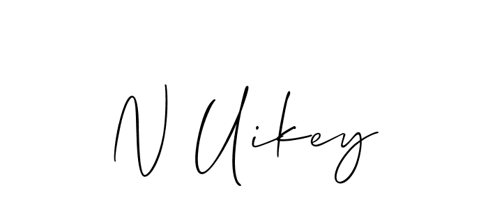 Also You can easily find your signature by using the search form. We will create N Uikey name handwritten signature images for you free of cost using Allison_Script sign style. N Uikey signature style 2 images and pictures png