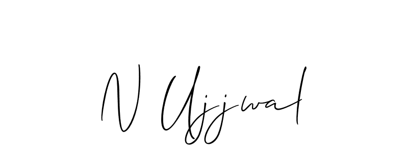 Make a short N Ujjwal signature style. Manage your documents anywhere anytime using Allison_Script. Create and add eSignatures, submit forms, share and send files easily. N Ujjwal signature style 2 images and pictures png