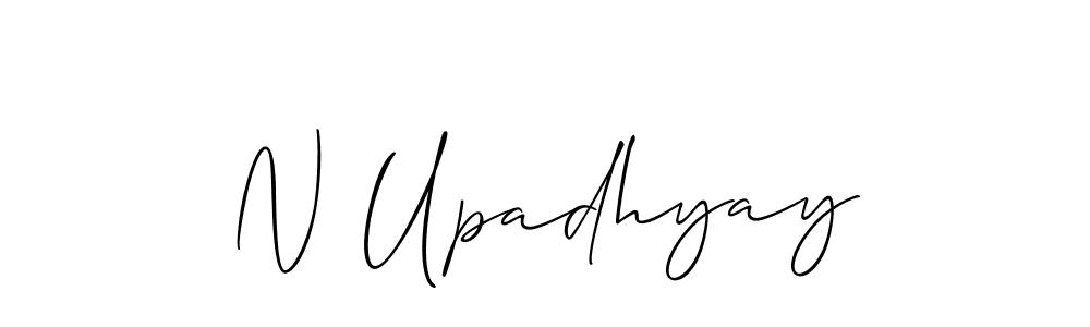 You can use this online signature creator to create a handwritten signature for the name N Upadhyay. This is the best online autograph maker. N Upadhyay signature style 2 images and pictures png