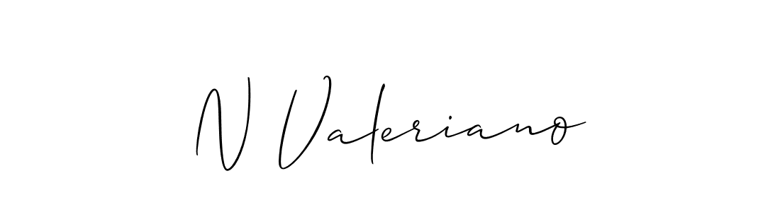 How to Draw N Valeriano signature style? Allison_Script is a latest design signature styles for name N Valeriano. N Valeriano signature style 2 images and pictures png