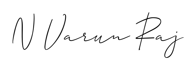 Explore multiple handwriting variations for N Varun Raj including this stunning Allison_Script design. Free to use across all platforms. N Varun Raj signature style 2 images and pictures png