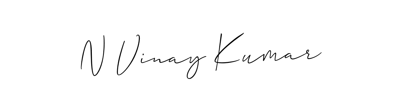 Once you've used our free online signature maker to create your best signature Allison_Script style, it's time to enjoy all of the benefits that N Vinay Kumar name signing documents. N Vinay Kumar signature style 2 images and pictures png