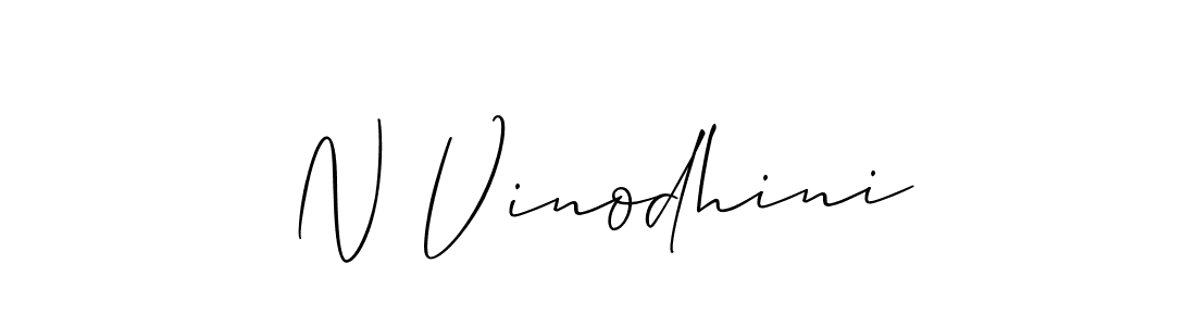 How to Draw N Vinodhini signature style? Allison_Script is a latest design signature styles for name N Vinodhini. N Vinodhini signature style 2 images and pictures png