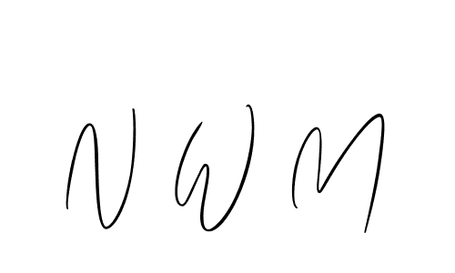 Here are the top 10 professional signature styles for the name N W M. These are the best autograph styles you can use for your name. N W M signature style 2 images and pictures png