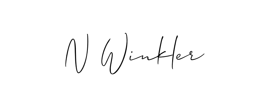 Here are the top 10 professional signature styles for the name N Winkler. These are the best autograph styles you can use for your name. N Winkler signature style 2 images and pictures png