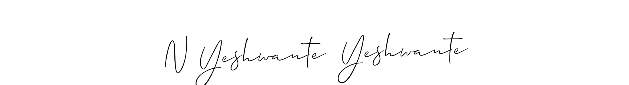 This is the best signature style for the N Yeshwante  Yeshwante name. Also you like these signature font (Allison_Script). Mix name signature. N Yeshwante  Yeshwante signature style 2 images and pictures png