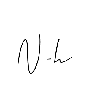 Also we have N-h name is the best signature style. Create professional handwritten signature collection using Allison_Script autograph style. N-h signature style 2 images and pictures png