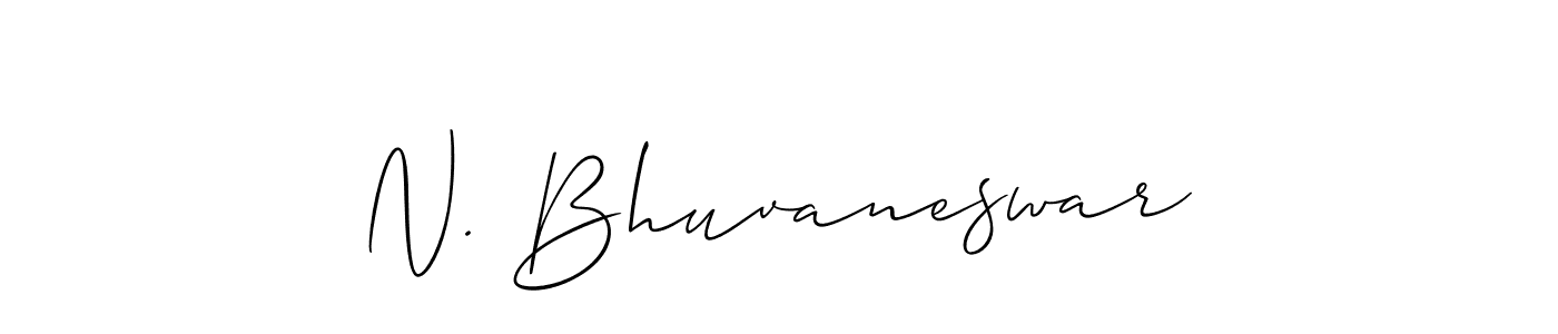 You can use this online signature creator to create a handwritten signature for the name N. Bhuvaneswar. This is the best online autograph maker. N. Bhuvaneswar signature style 2 images and pictures png