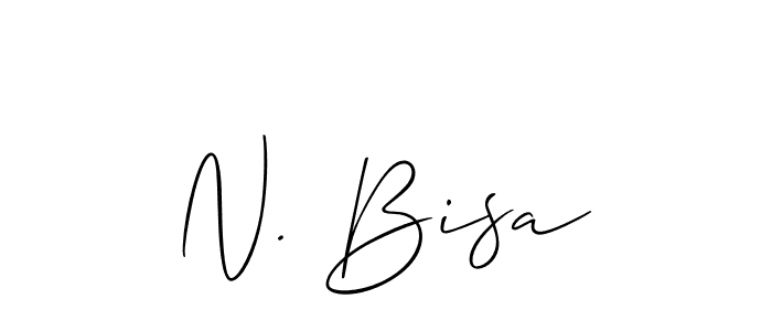 This is the best signature style for the N. Bisa name. Also you like these signature font (Allison_Script). Mix name signature. N. Bisa signature style 2 images and pictures png