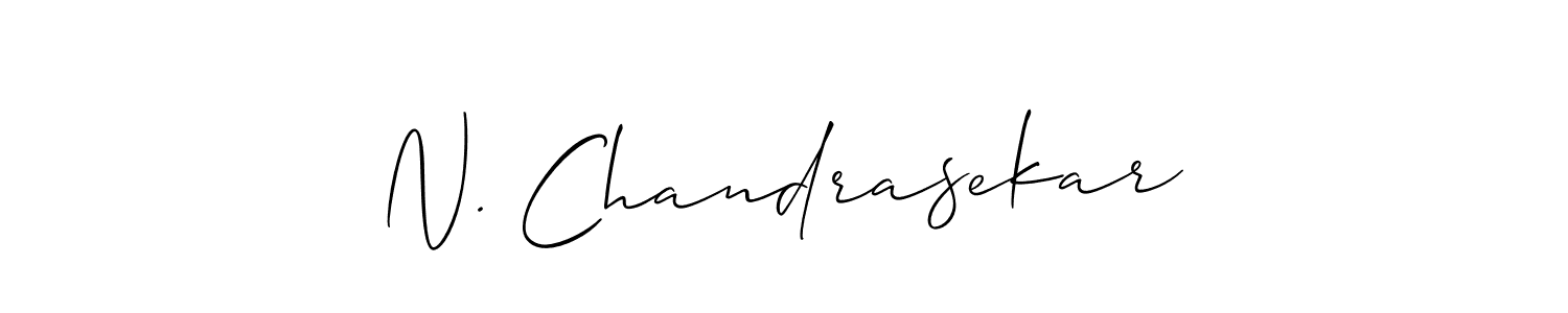 How to Draw N. Chandrasekar signature style? Allison_Script is a latest design signature styles for name N. Chandrasekar. N. Chandrasekar signature style 2 images and pictures png