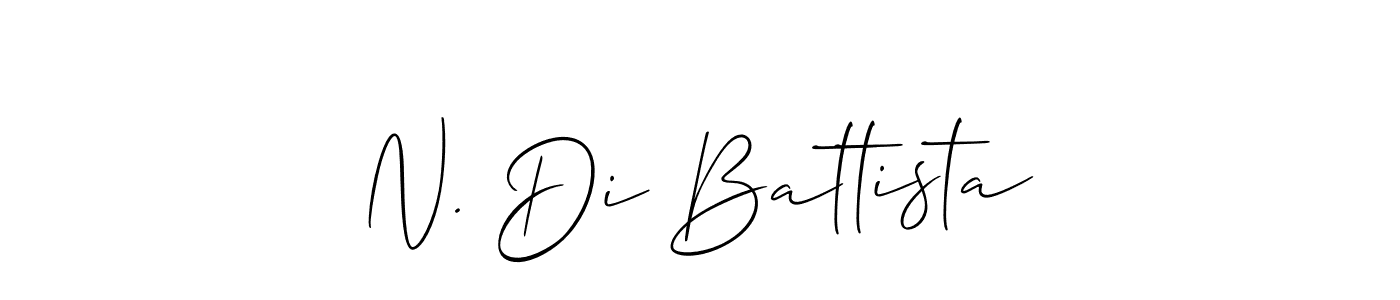 Here are the top 10 professional signature styles for the name N. Di Battista. These are the best autograph styles you can use for your name. N. Di Battista signature style 2 images and pictures png