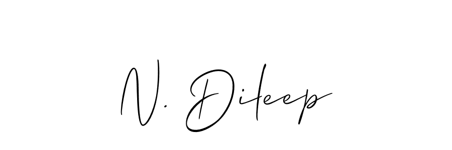 Once you've used our free online signature maker to create your best signature Allison_Script style, it's time to enjoy all of the benefits that N. Dileep name signing documents. N. Dileep signature style 2 images and pictures png