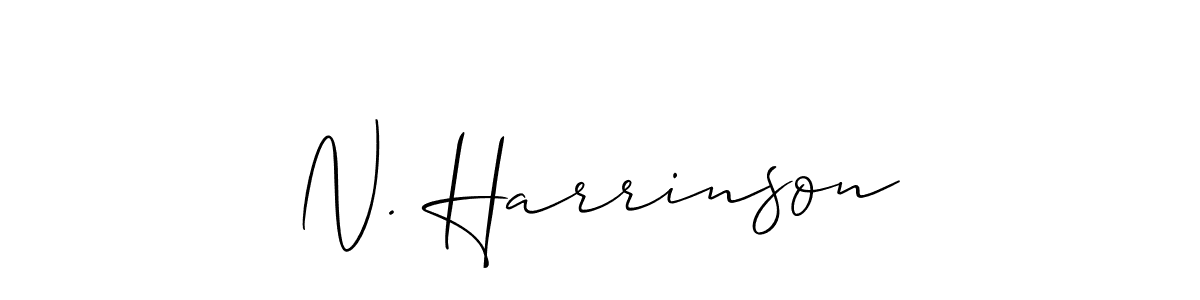 Once you've used our free online signature maker to create your best signature Allison_Script style, it's time to enjoy all of the benefits that N. Harrinson name signing documents. N. Harrinson signature style 2 images and pictures png