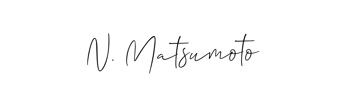 See photos of N. Matsumoto official signature by Spectra . Check more albums & portfolios. Read reviews & check more about Allison_Script font. N. Matsumoto signature style 2 images and pictures png