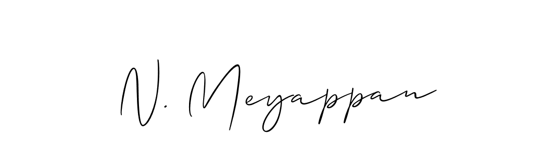 This is the best signature style for the N. Meyappan name. Also you like these signature font (Allison_Script). Mix name signature. N. Meyappan signature style 2 images and pictures png