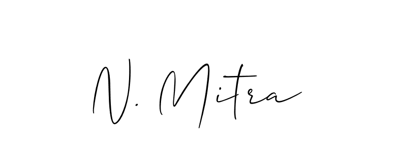 Here are the top 10 professional signature styles for the name N. Mitra. These are the best autograph styles you can use for your name. N. Mitra signature style 2 images and pictures png