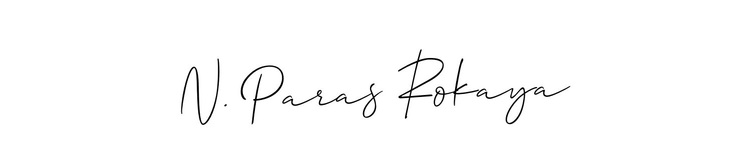 Here are the top 10 professional signature styles for the name N. Paras Rokaya. These are the best autograph styles you can use for your name. N. Paras Rokaya signature style 2 images and pictures png